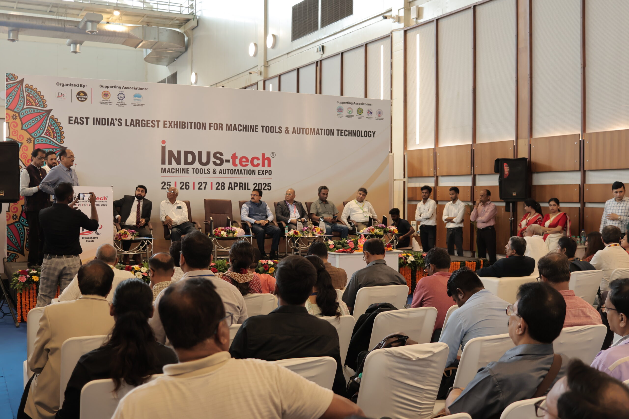 Inauguration panel session full audience at Kolkata expo